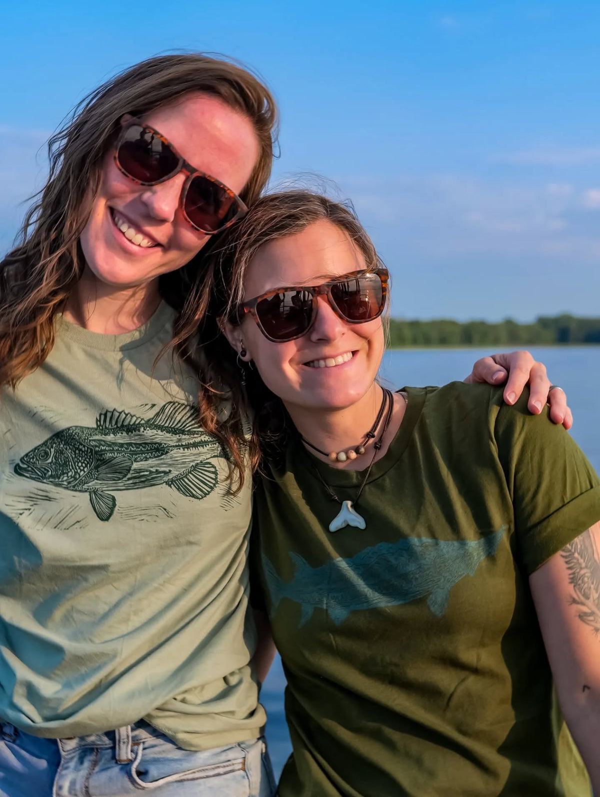 Custom Block Printed Adult Tee Shirt