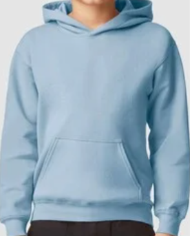 Custom Block Printed Youth Hoodie