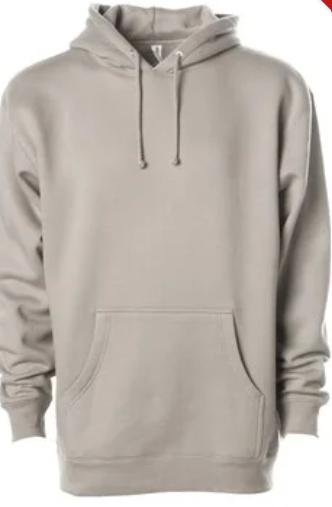 Custom Block Printed Adult Hoodie